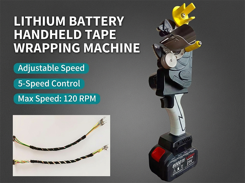 Máy quấn băng cáp cầm tay không dây AT-101 – Giải pháp quấn dây chuyên nghiệp từ JINGWEI