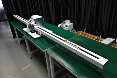 Máy cuộn băng + Kéo dây hai mặt JW-303KL-1m Thumb