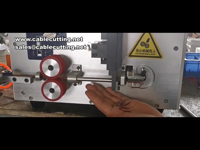 stripping machine, wire cutting machine, length and quantity stripping wire bending and stripping