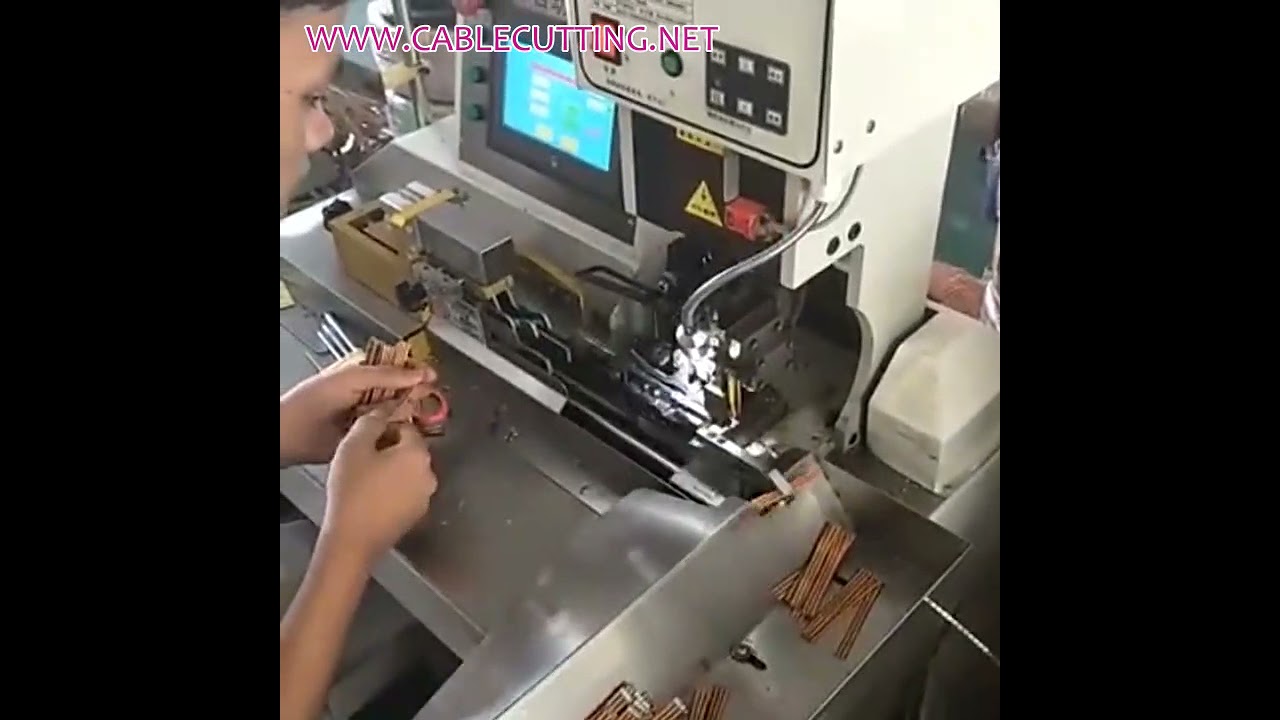 Multiple Lines Crimping Machine,Multiple Lines Stripping Crimping,Cable Crimping Machine