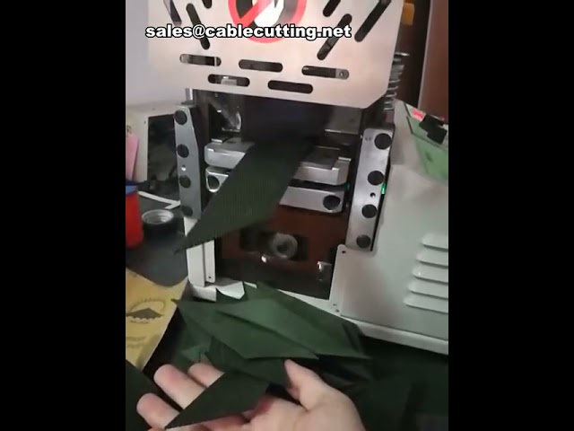 Fully Automatic Cold and Hot Sticky Ribbon Elastic Cutting Machine