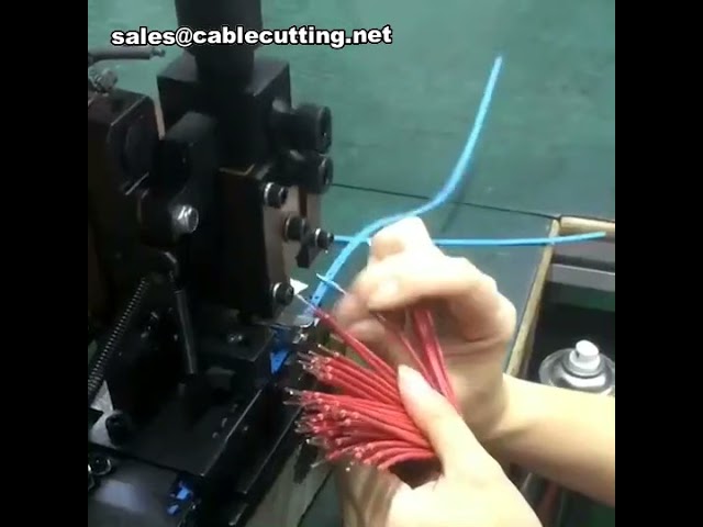 Super-Mute Wire Cable Reel Terminal Crimping Machine