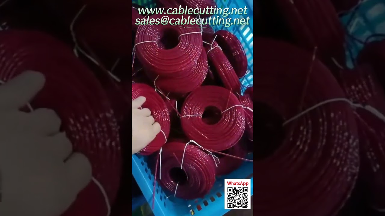 Máy Quấn Và Đóng Gói Dây Cắt Cỏ Tự Động