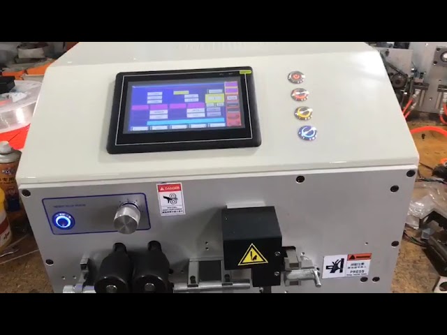 New SWT 508 ZW25 Double Head Wire Peeling Stripping Automatic Bending Machine 7 Inch Touch Screen Be
