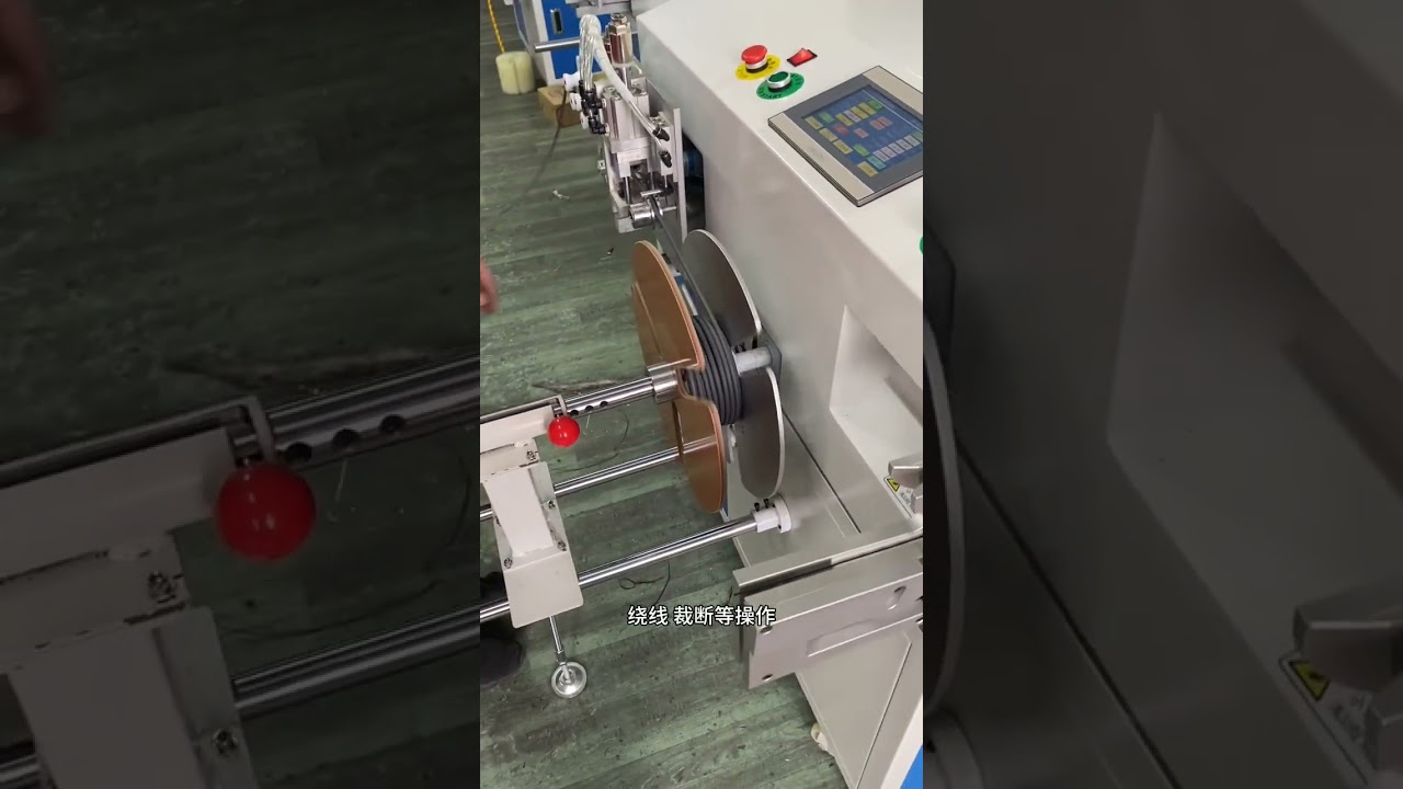 Automatic Meter Counting, Traversing, Winding, Cutting & Tying Machine 1 -15mm, Large Roll Splitt