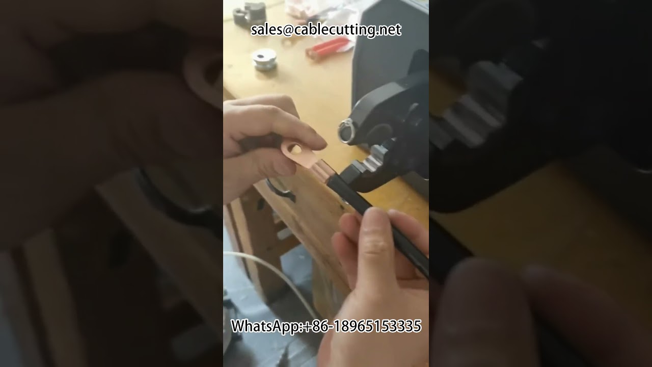 Pneumatic crimping pliers 120L