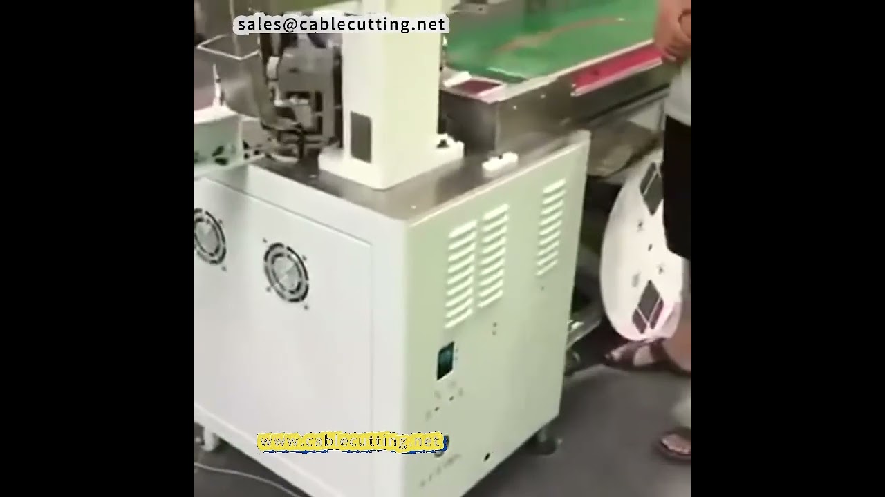 Automatic Wire Pay-Off Reel, Cutting, Stripping, Feeder & Terminal Machine