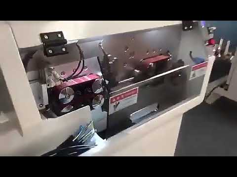Full Automatic With Wire Coiler Computer Multiconductor Wire Multicore Cable Cut Strip Machine