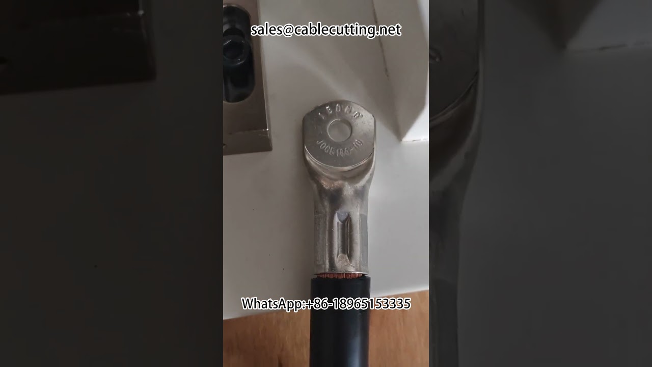 Hydraulic terminal machine #manufacturers stripping machine #harness equipment