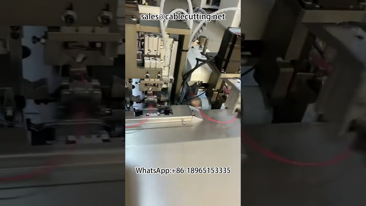 Double Penetration Heat Shrinkable Sleeve Crimping Machine | Through Heat Shrinkable Tube Machine