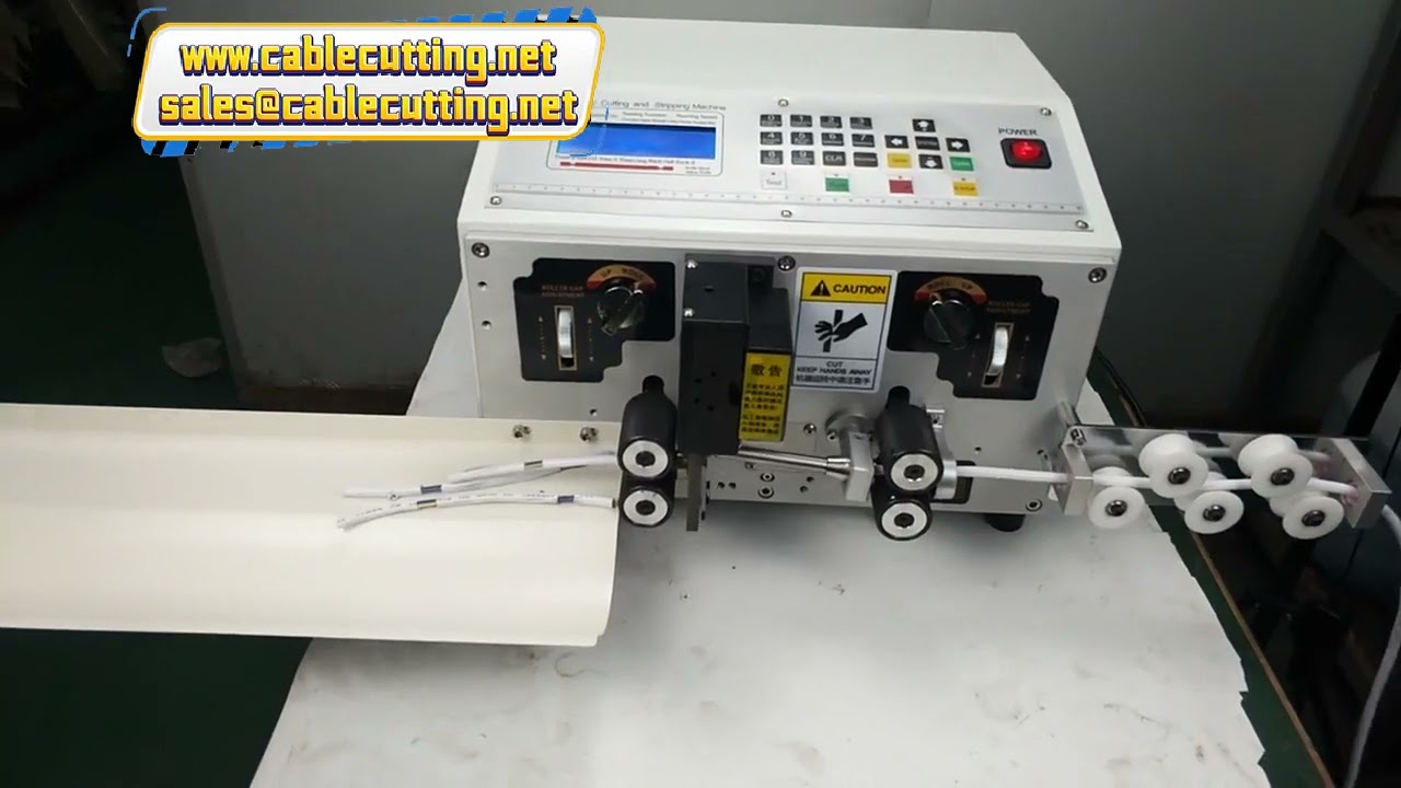 Multi core Sheathed Wire Cutting Stripping Machine Cable Stripping Machine for Wiring Harness 3x0 75