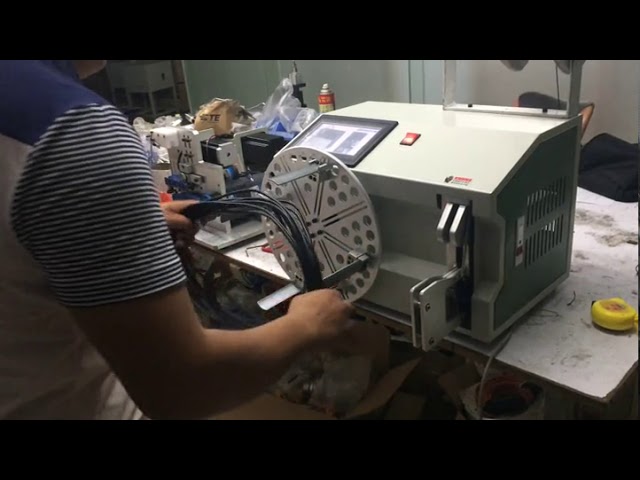 cable wire coil winding and binding machine WPM 212C