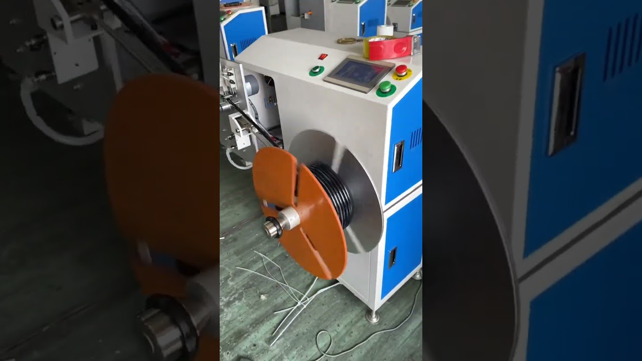 Automatic Meter Counting, Sorting, Cutting & Tube Coiling Machine 1mm 16mm Diameter, PVC Rubber