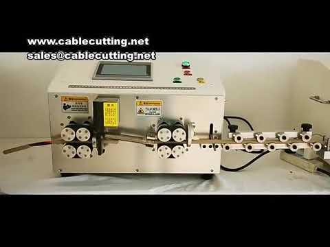 35 square wire stripping machine, belt type non imprinting cable cutting wire stripping machine, sil