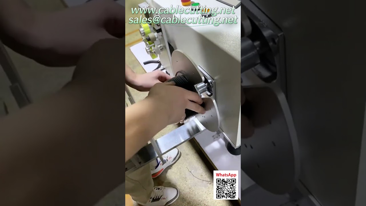 HDMI Cable Metering and Winding Machine  Automatic Coiling & Spooling