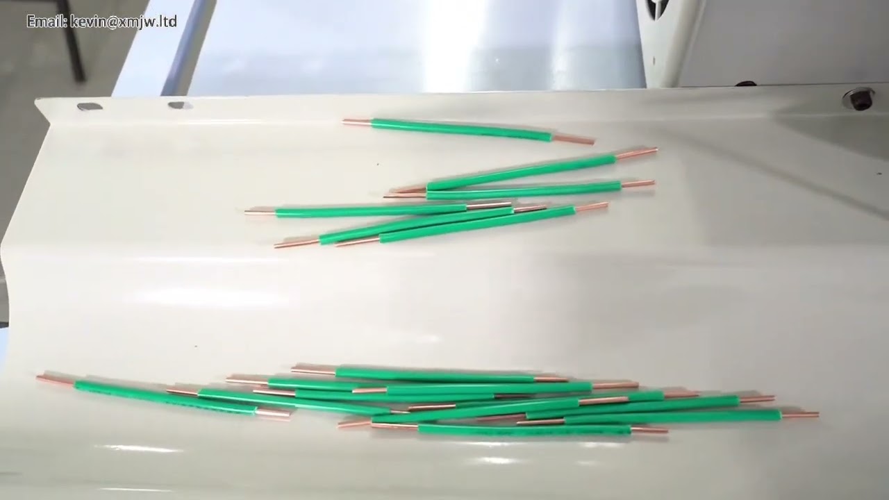 300W 0.1-8mm² Touch Screen Wire Stripping Machine with Jump Tube Cable Peeling Cutting Tools