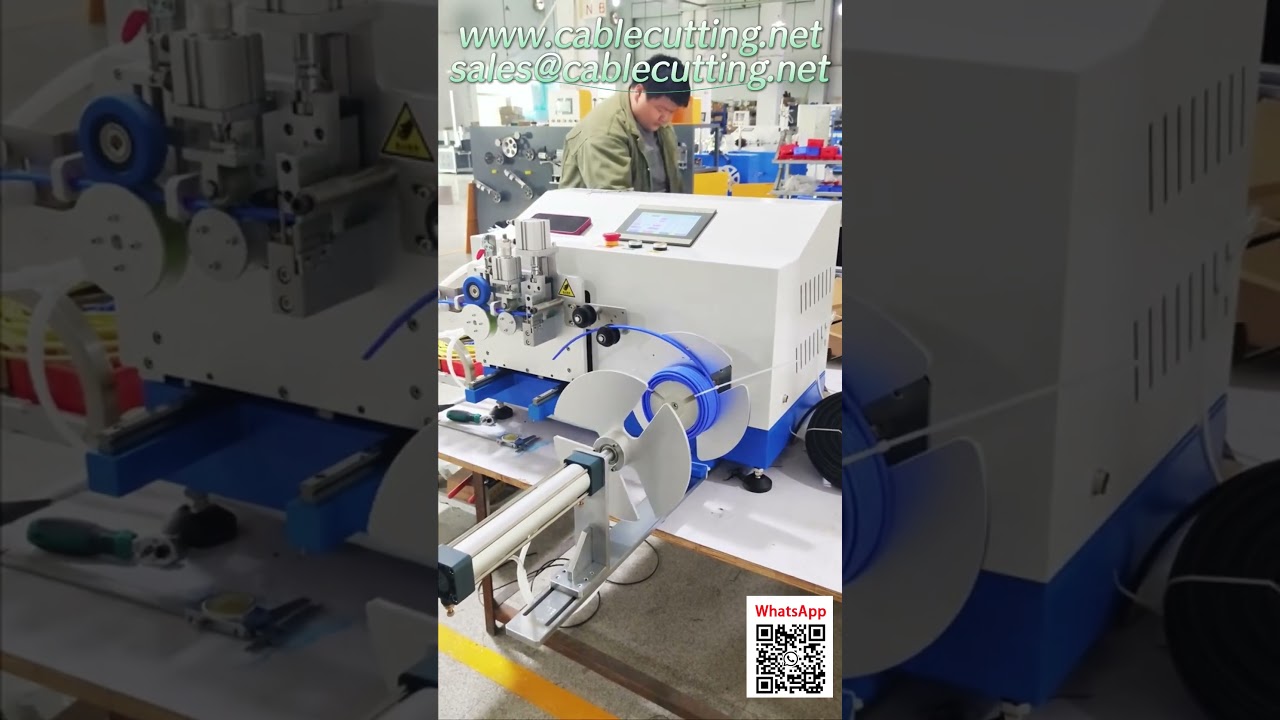 Máy quấn cáp cứng - Cuộn dây gọn gàng, đo lường chính xác cho dây 1-15mm