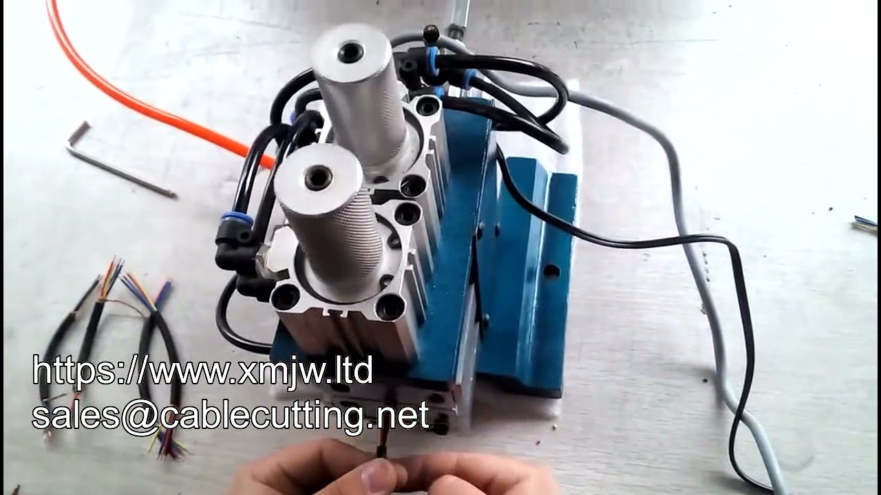 WPM 3f Electrical Pneumatic Wire Stripping Machine