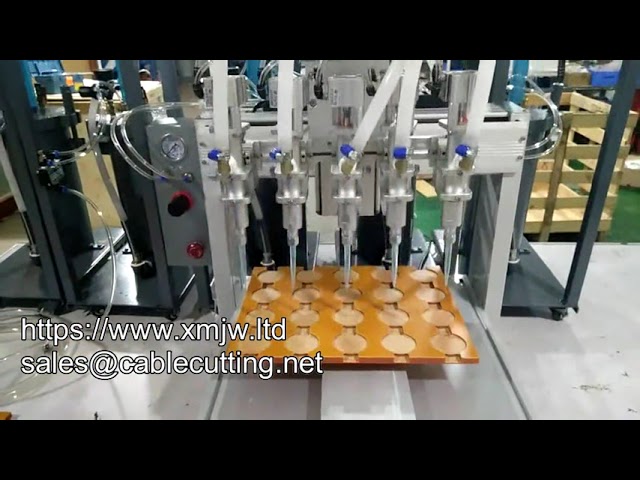 High-Speed 5L Pressure Bucket 5-Head Automatic Glue Dispensing Robot