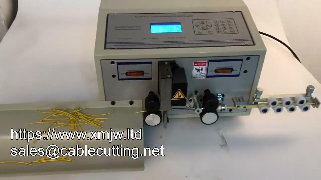 Automatic Cable Wire Stripping Machine For Cutting And Stripping Wires Automatic Wire Cutting