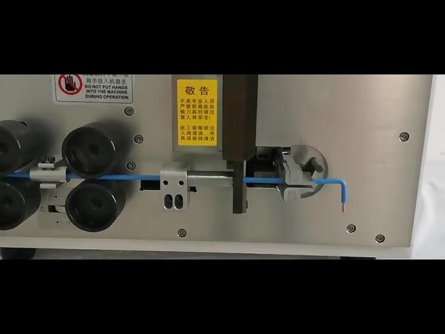 Automatic Computerized Wire Cable Cutting, Stripping & Bending Machine   Max 16mm Wire