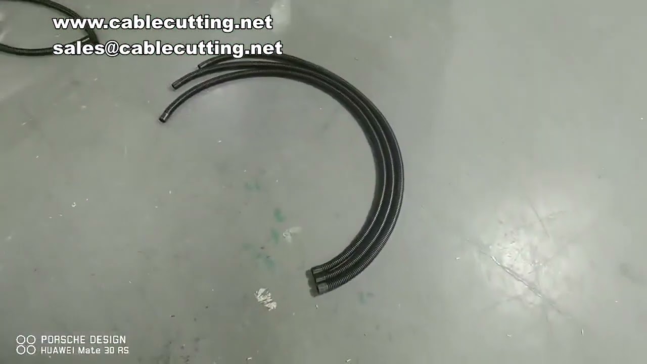 Bellows Pipe Cutting Machine for Water Hose, PVC, and Rubber Pipes