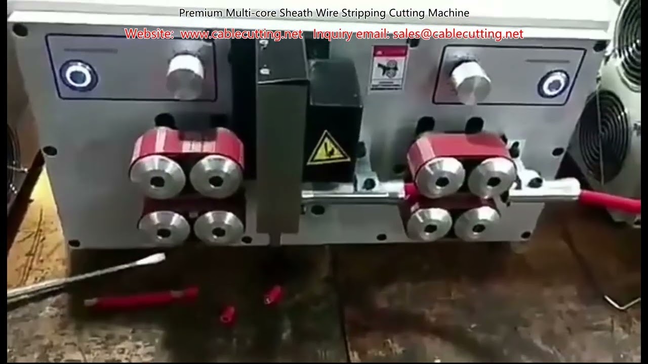 Premium Multi core Sheath Wire Stripping Cutting Machine