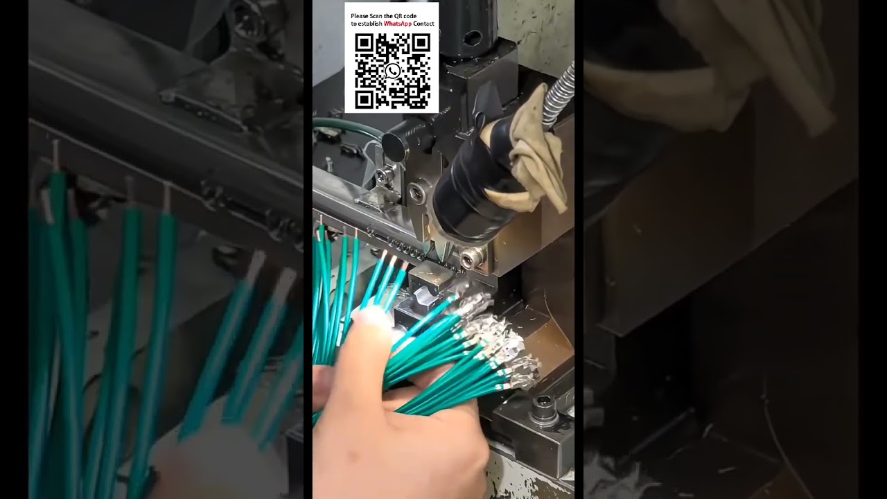 Loose Piece Terminal Crimping Machine with Vibrating Bowl Feeder & Applicator