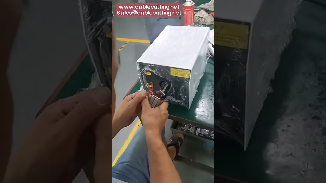 Máy cắt, tuốt và xoắn dây tự động - Giải pháp gia công dây chuyên nghiệp