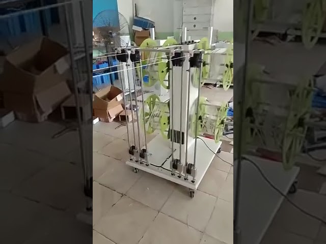 Automatic Wire Feeding Rack Pay Off Machine   Disc Reel Induction Cutting Wire Feeder