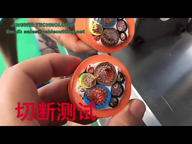 Large square wire and cable cutting machine pneumatic 160 square wire cutting machine