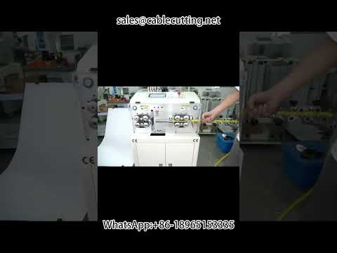 Wire Stripping and Cutting Machine for Automotive and Industrial Automation