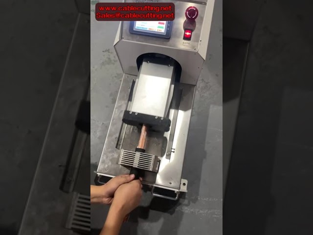 Rotary Knife Cable Stripping Machine