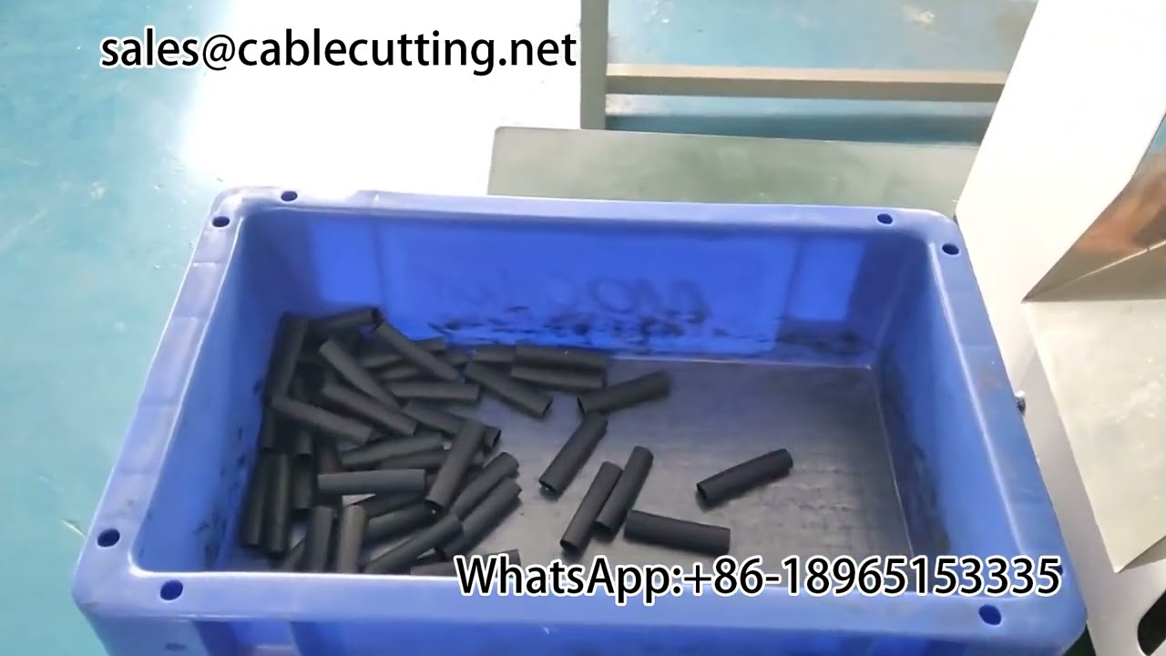 Automation equipment #wire processing terminal line processing cut heat shrink tube machine #harness
