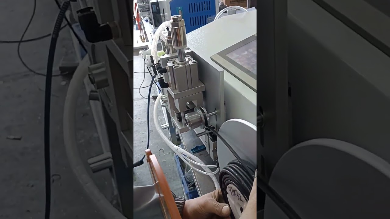 Desktop Automatic Meter Counting, Traversing, Cutting, Wire Winding & Tying Machine #factory