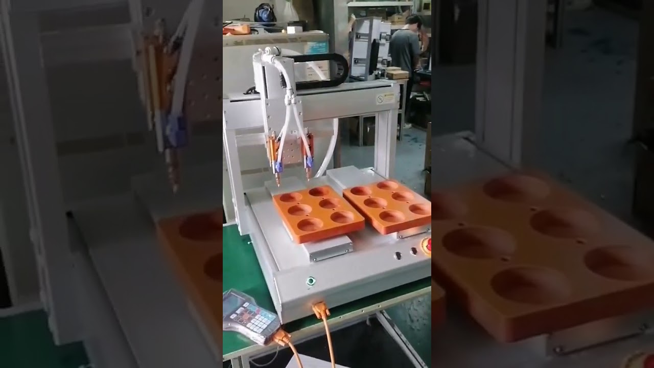 Automatic Glue Dispensing Robot | LED Special Glue Dispenser for Factory Automation