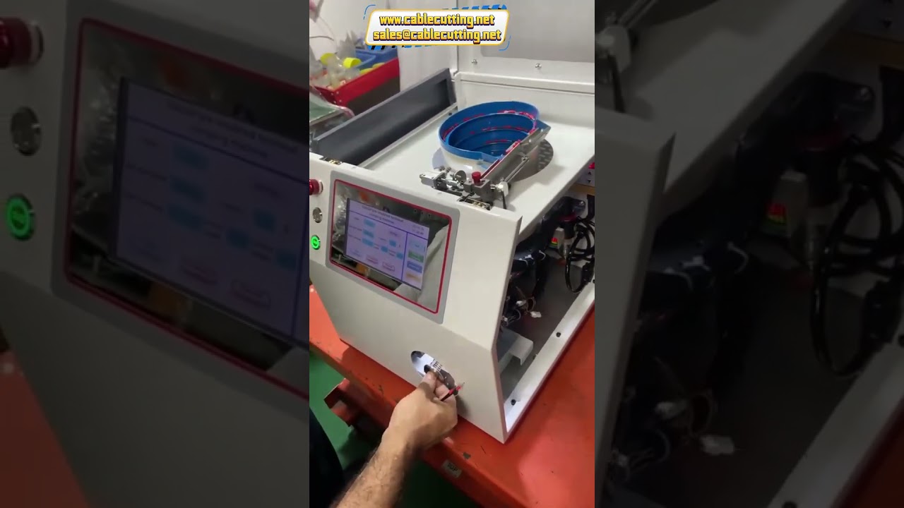 Automatic Ferrule Terminal Stripping and Crimping Machine for Wire Processing