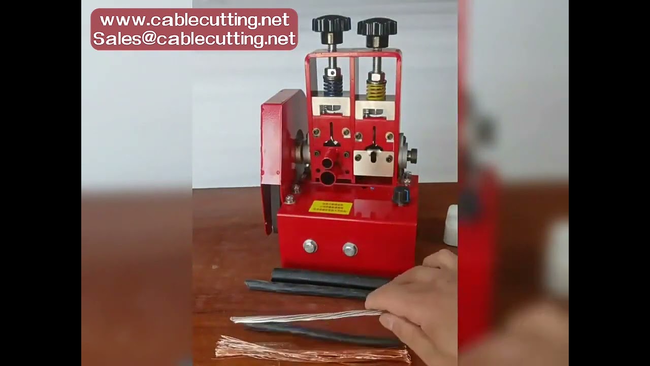 Mini Electric Wire Stripping Machine Drill Powered Hand Crank 1 5 18mm Diameter with Blade for Coppe