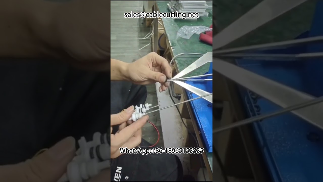 Automated Wire Expanding and Reeling Machine for Automotive and DIY Cable Stripping