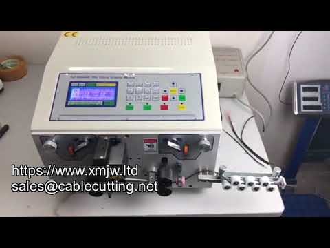 WPM 03en Automatic Scrap Copper Large Wire Stripping Cutting Machine