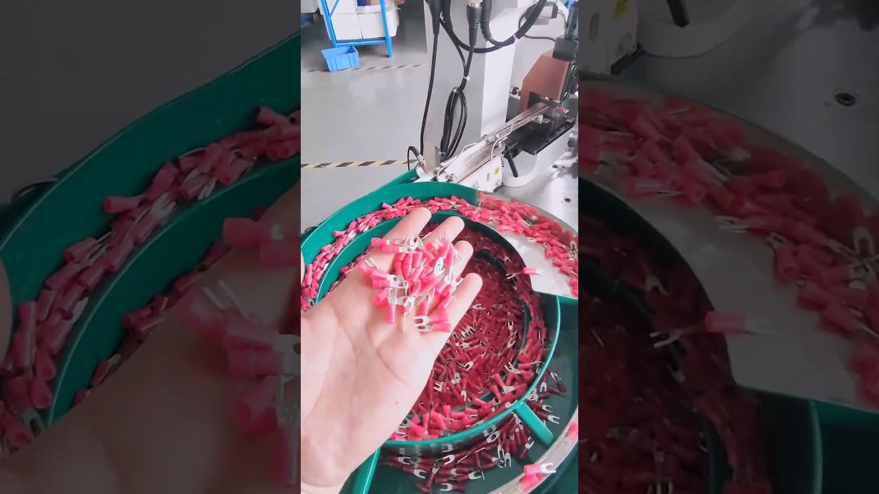 Máy Ép Đầu Cosse Cách Điện Tự Động Hoàn Toàn – Tối Ưu Hóa Sản Xuất Dây Cáp