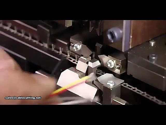 Automatic Wire Cutting Stripping And Terminal Crimping Machine Cheap Factory Sale