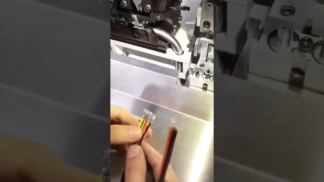 Multi Core Wire Stripping and Crimping Machine Stripping and Crimping Multi Core Wires #factory
