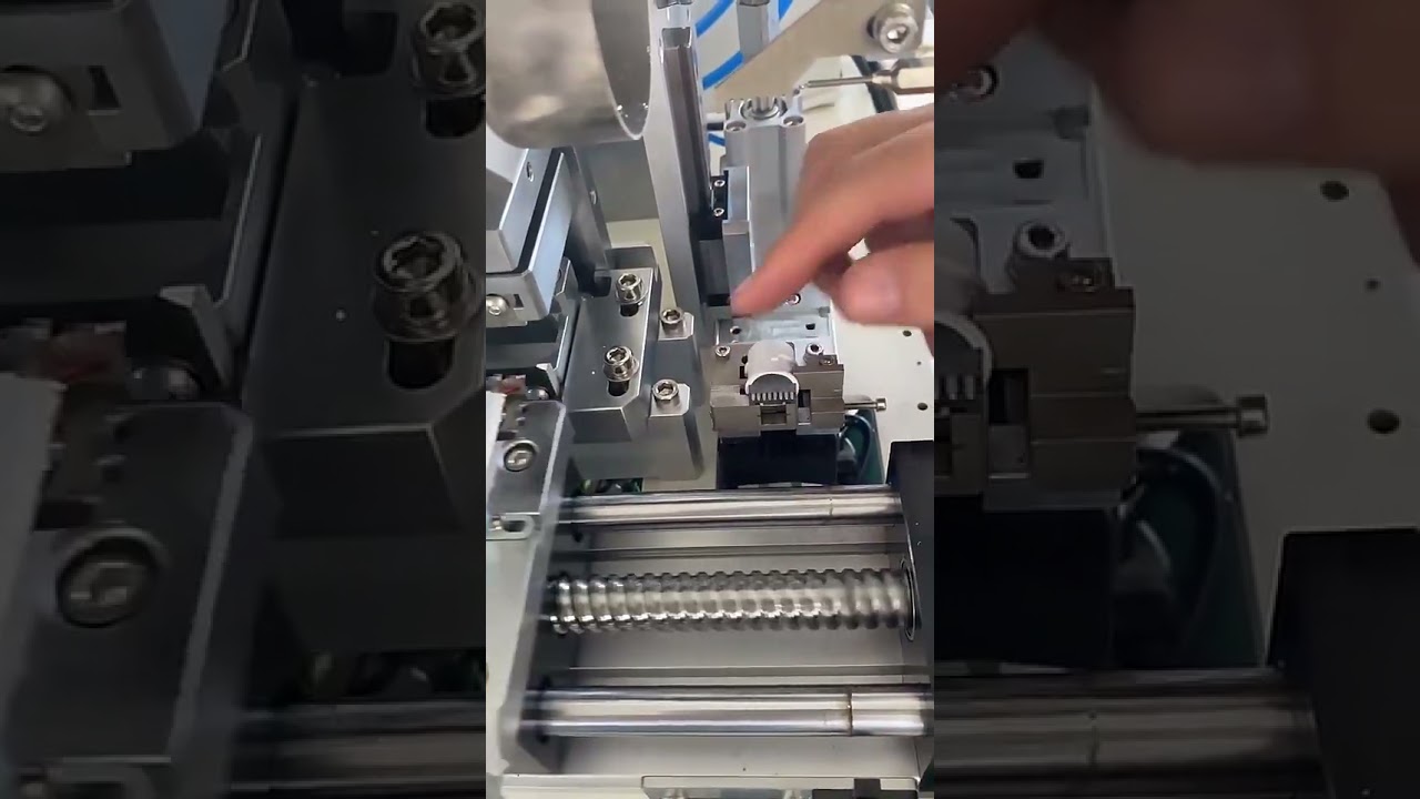 Multifunctional Semi Automatic USB Data Wire Cable Cutting, Stripping & Soldering Machine