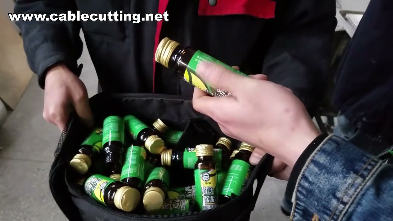 Automatic Shrink Sleeve Labeling Machine with Bottle Filling and Capping