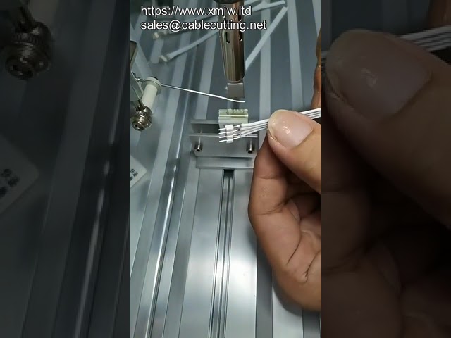 Semi Automatic Cable Wire To Circuit Board Soldering Machine