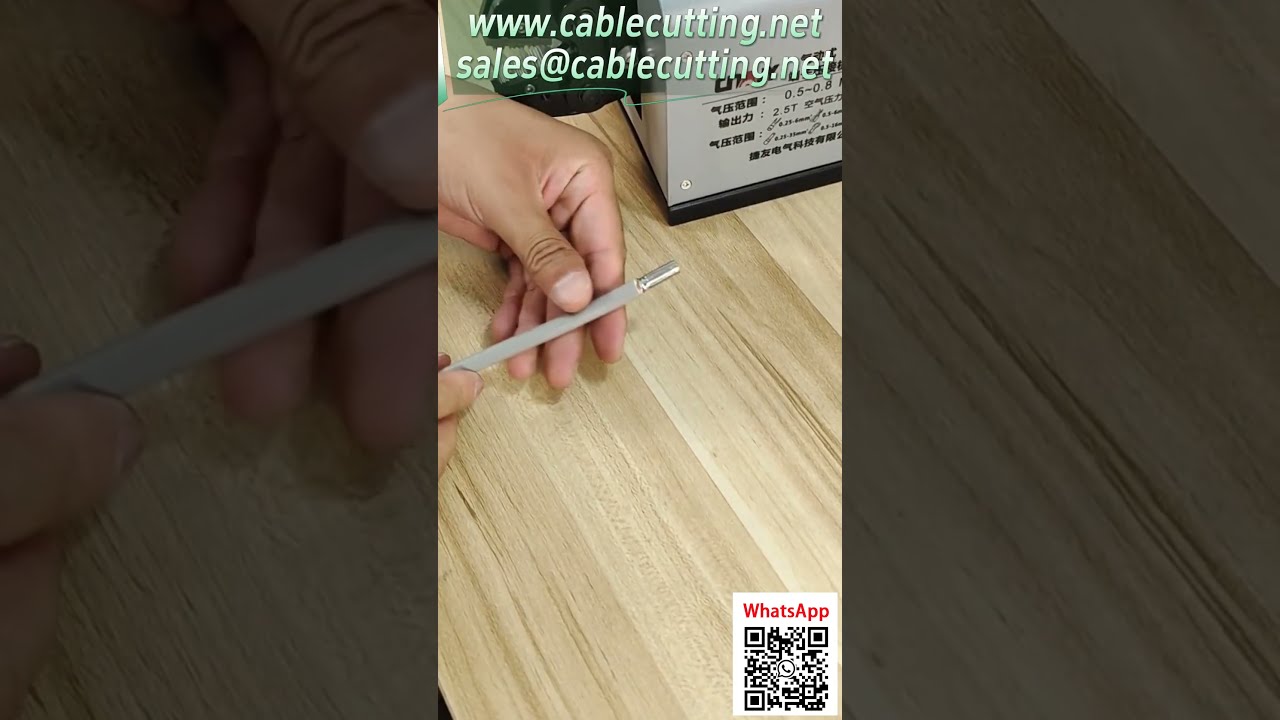 Custom Wave-Shaped Terminal Crimping Machine for Special Tube Terminals