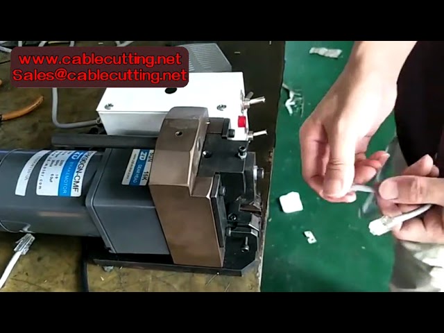 8P8C Network Lan Internet Wire Crimping Machine Automatic RJ45 Crimping Machine  RJ11 Cat6 Cable Con