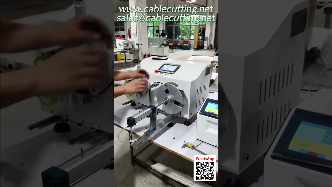 Boost-Efficiency Winding-Machine + Tying-Machine Combo for Coiling