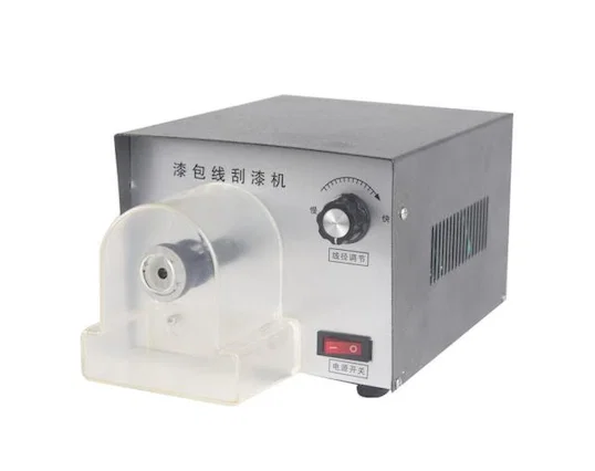 Máy Tẩy Sơn Dây Đồng Tráng Men Hiệu Quả WPM-550 - Máy Chải Dây Bán Tự Động